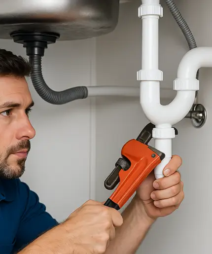 Kitchen sink & faucet repair Santa Fe TX - fixture installation